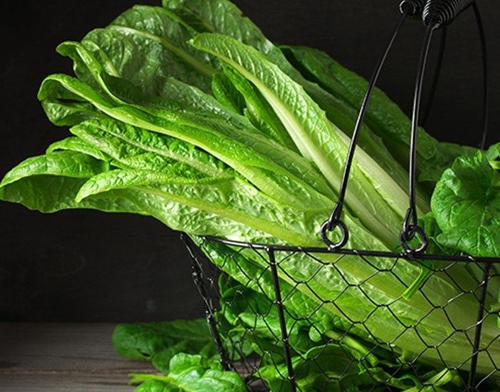 green leafy vegetables