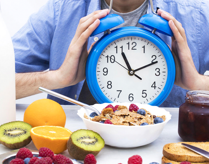Maintain your time as try to eat at fixed hours Maintain your time as try to eat at fixed hours