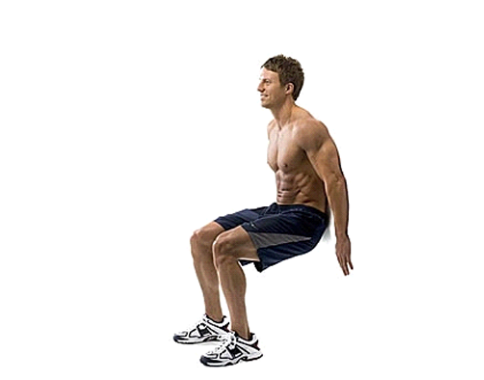 Wall Sit- Best-Lower-Body-Workouts Wall Sit- Best-Lower-Body-Workouts