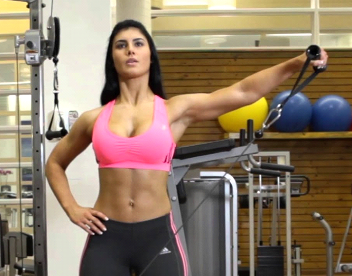 One-Arm Cable Lateral Raise One-Arm Cable Lateral Raise